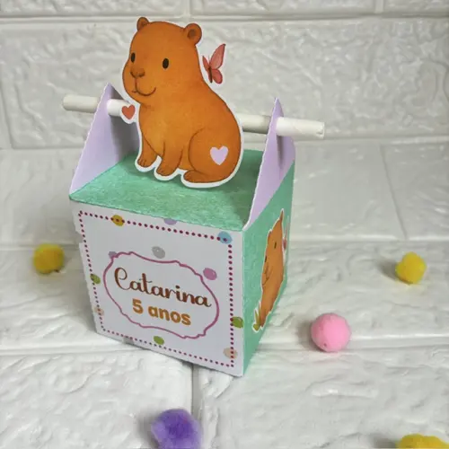 Personalizados Capivara - Kit com 10 unidades
