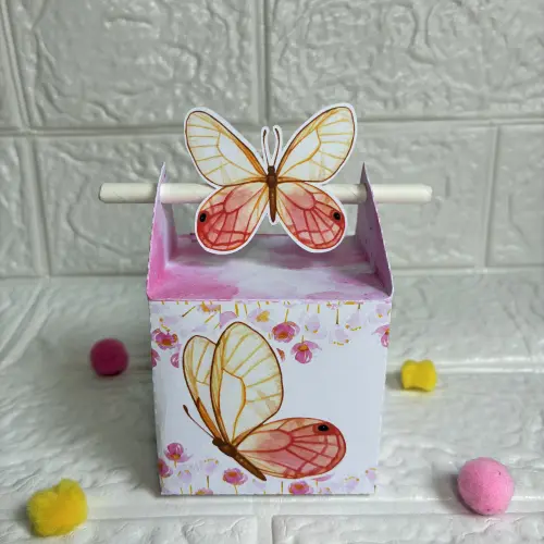 Personalizados Jardim das Borboletas - Kit com 30 unidades