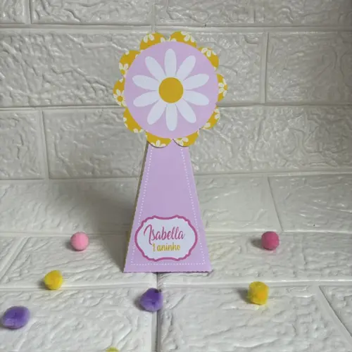 Personalizados Margarida - Kit com 10 unidades