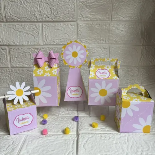 Personalizados Margarida - Kit com 30 unidades