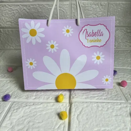 Sacolinha Personalizada Margarida