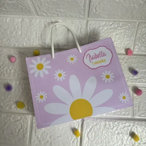 Sacolinha Personalizada Margarida