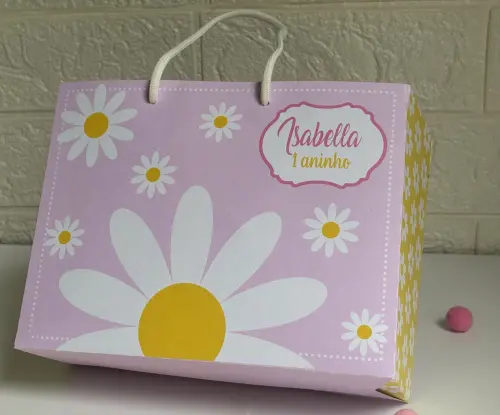 Sacolinha Personalizada Margarida