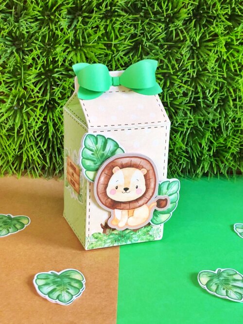 Personalizados Safari Baby - Kit com 10 Unidades