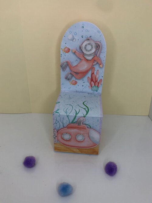 Personalizados Fundo do Mar Menina - Kit com 10 Unidades