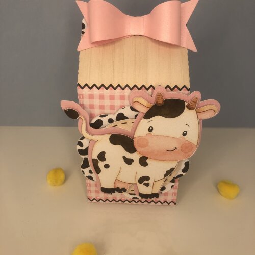 Personalizados Fazendinha Rosa - Kit com 10 Unidades