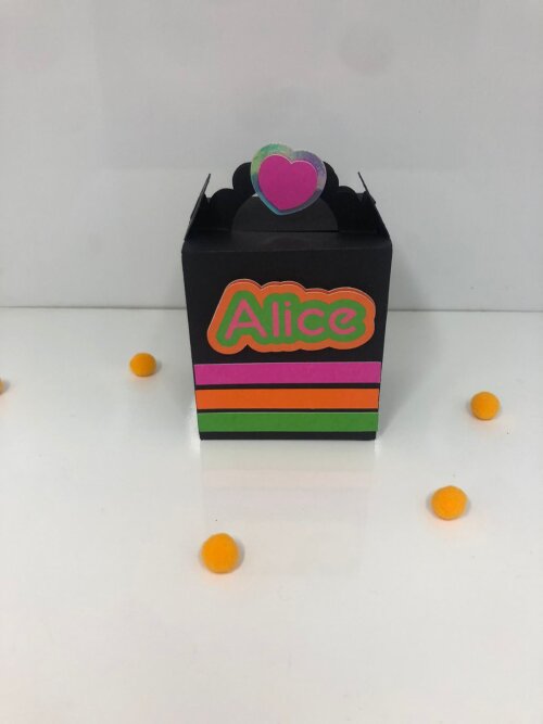 Personalizados Festa Neon - Kit com 10 Unidades
