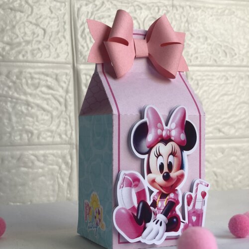Personalizados Minnie Pool Party - Kit com 10 Unidades