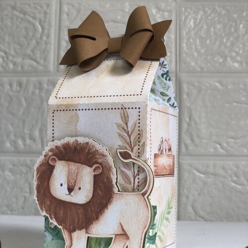 Personalizados Safari Aquarelado - Kit com 10 Unidades