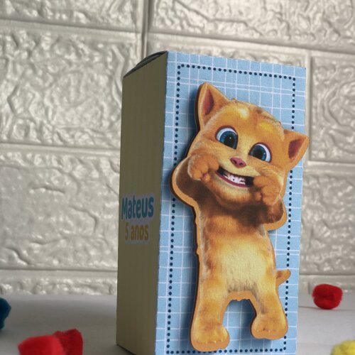 Personalizados Talking Tom - Kit 10 Unidades