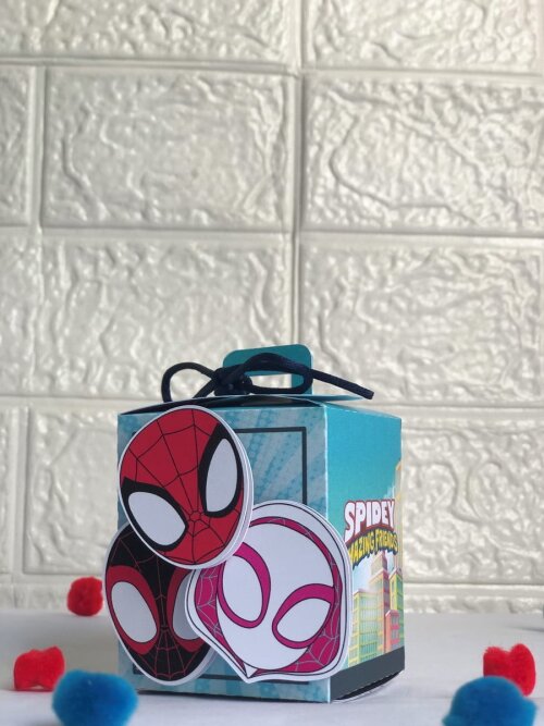 Personalizados Spidey - Kit com 10 unidades