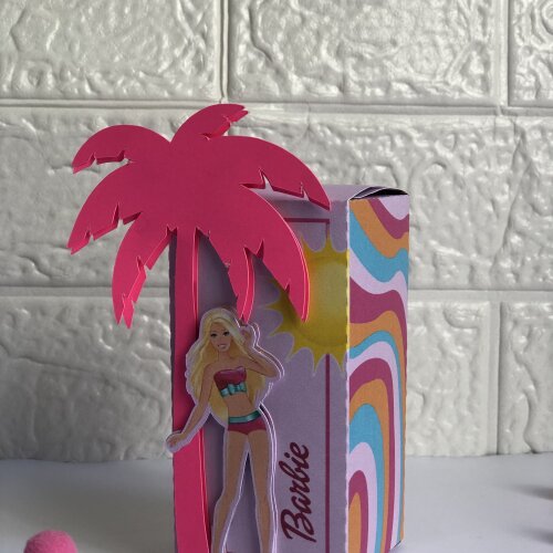Personalizados Barbie Praia - Kit com 10 Unidades