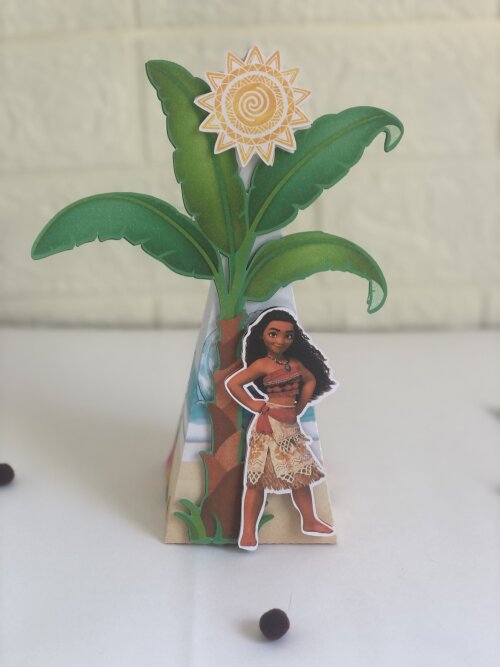 Personalizados Moana - Kit com 10 Unidades