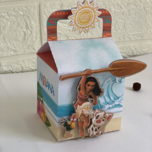 Personalizados Moana - Kit com 10 Unidades