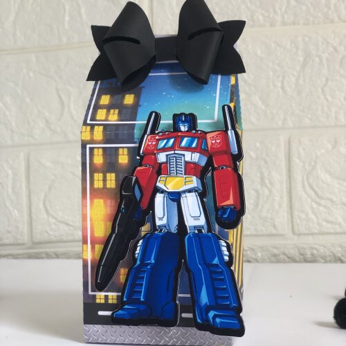 Personalizados Transformers - Kit com 10 Unidades