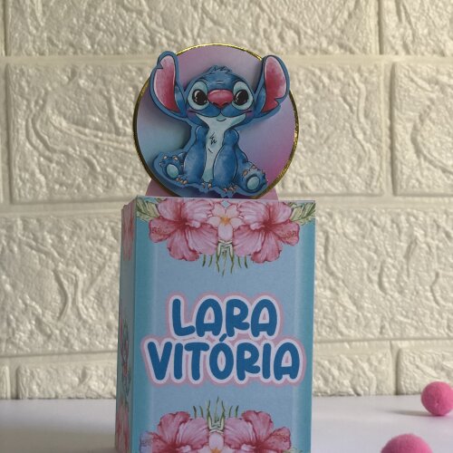Personalizados Stitch - Kit com 10 Unidades