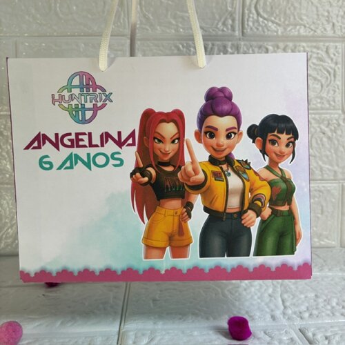 Sacolinha Personalizada Guerreiras do K - Pop