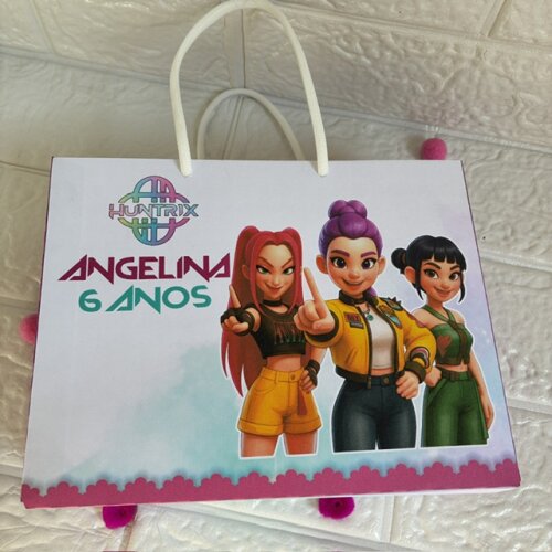 Sacolinha Personalizada Guerreiras do K - Pop