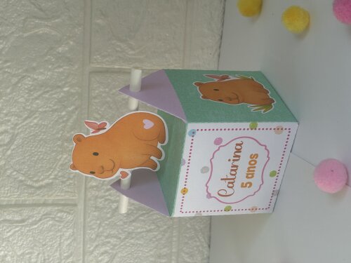 Personalizados Capivara - Kit com 30 unidades