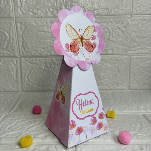 Personalizados Jardim das Borboletas - Kit com 10 unidades