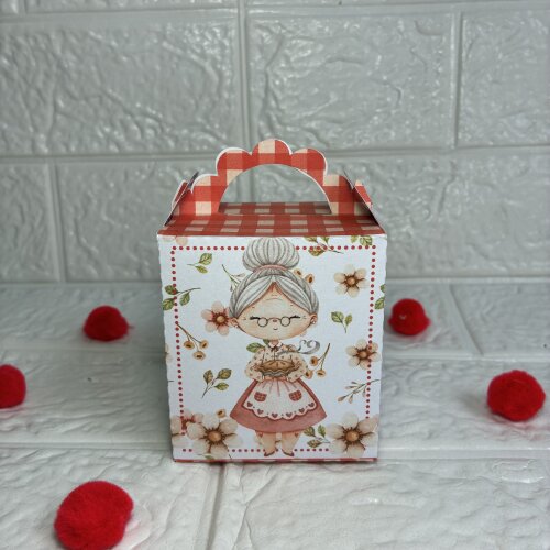 Personalizados Chapeuzinho Vermelho Aquarelado - Kit com 10 unida