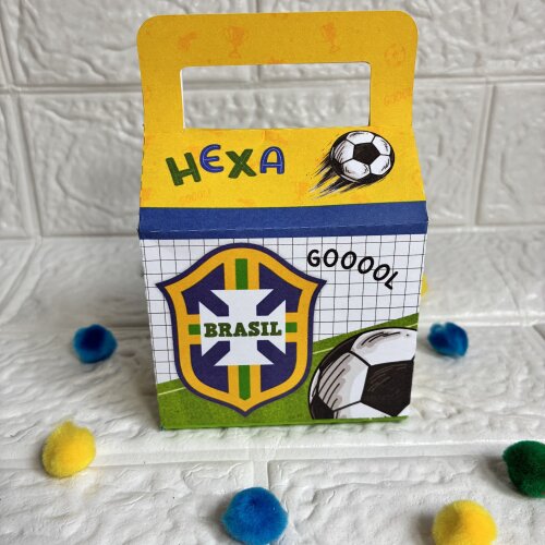 Personalizados Copa do Mundo - Kit com 10 unidades