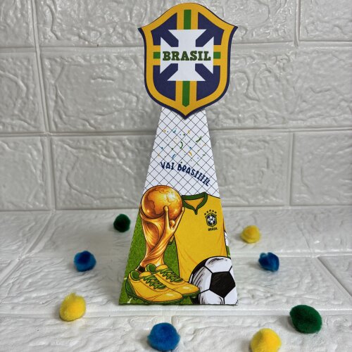 Personalizados Copa do Mundo - Kit com 20 unidades