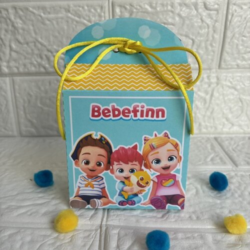 Personalizados Bebefinn - Kit com 30 unidades
