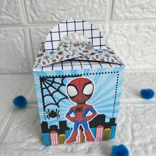Personalizados Spiderman Homem Aranha - Kit com 20 unidades