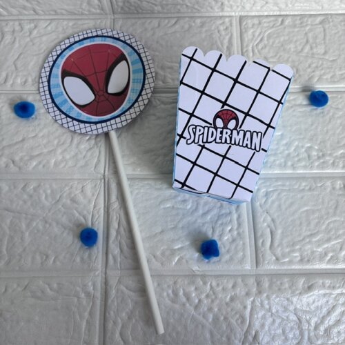 Centro de mesa  cachepô Spiderman Homem Aranha