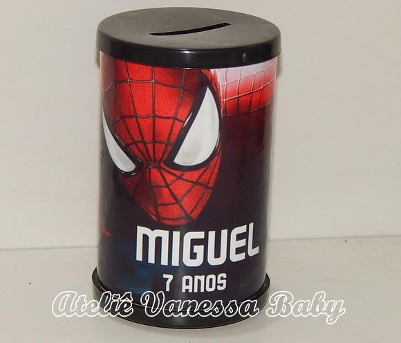 20 Cofrinho Homem Aranha