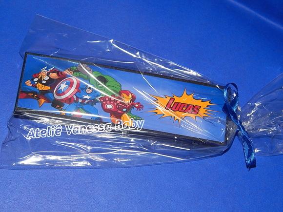 15 Dominós Personalizado Vingadores