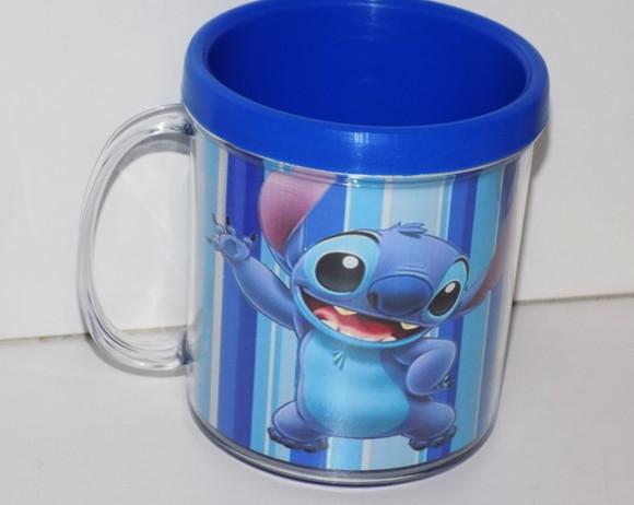 Kit 40 Canecas Personalizadas Stitch