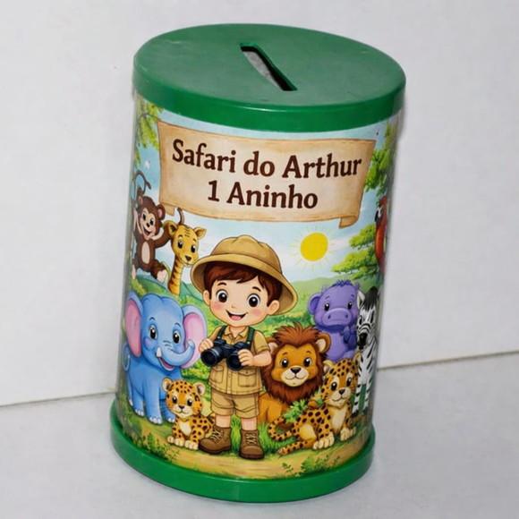 cofrinho Personalizado Safari