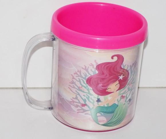 25 Canecas Personalizadas Sereia Aquarela
