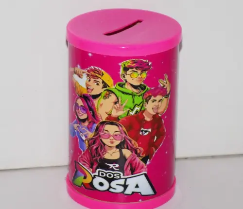 20 cofrinhos personalizados dos Rosa