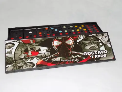 40 Dominós personalizados Aranhaverso