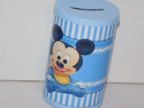15 Cofrinho Mickey Baby