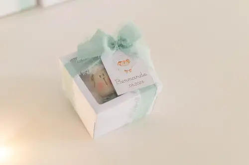 Lembrancinha de nascimento chaveiro ovelhinha