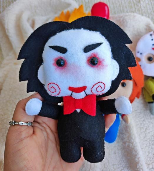 Billy Jogos Mortais em Feltro / Artesanal | Geek