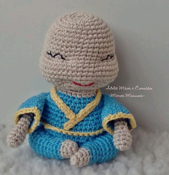 Buda em amigurumi