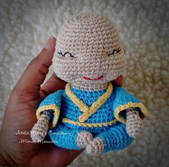 Buda em amigurumi