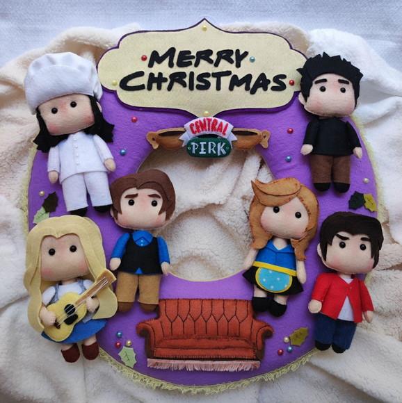 Guirlanda de Natal Friends