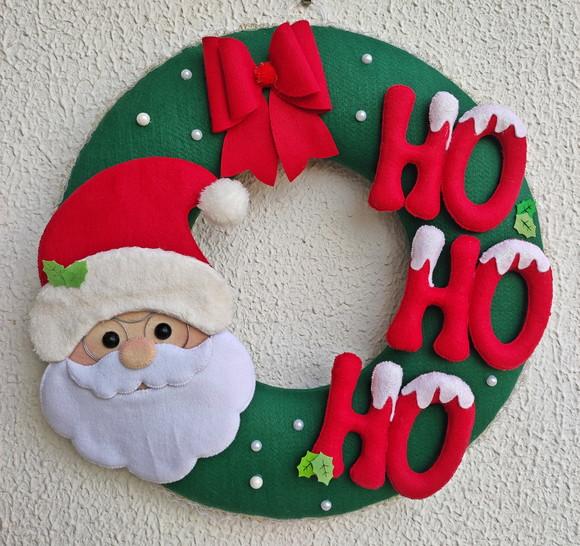 Guirlanda Natal Papai Noel