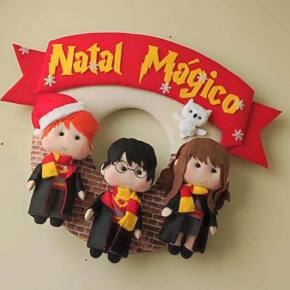 Guirlanda Natal Harry Potter