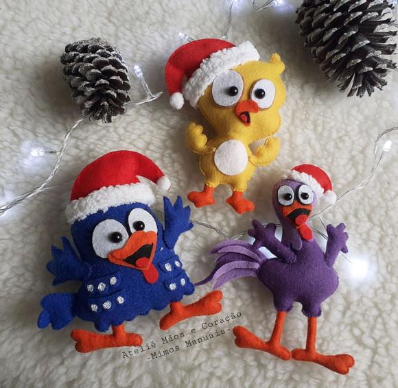 Kit Natal Galinha Pintadinha