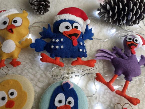 Kit Natal Galinha Pintadinha