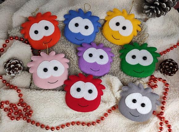 Kit Pingente Puffles Penguin