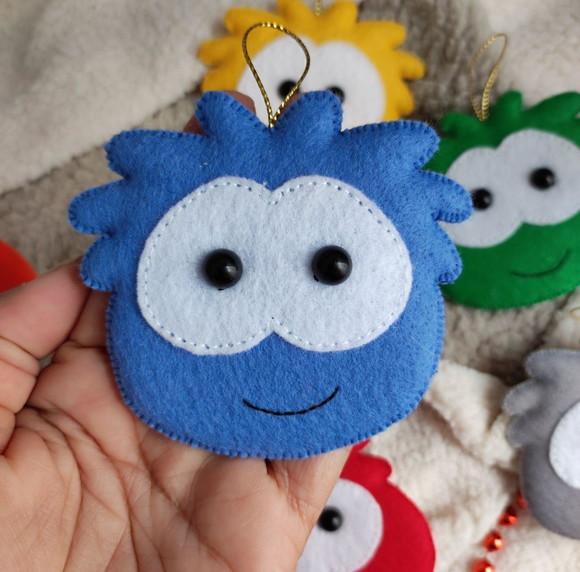 Kit Pingente Puffles Penguin