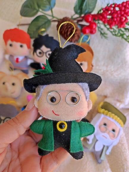 Kit Pingentes de Natal Harry Potter